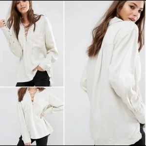 Women wither long shirt